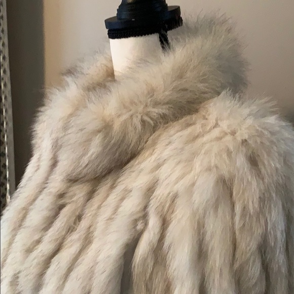 HP❤️Vintage blue fox coat - Picture 11 of 11